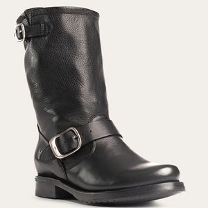 Frye Shearling-Lined Veronica Short Boot